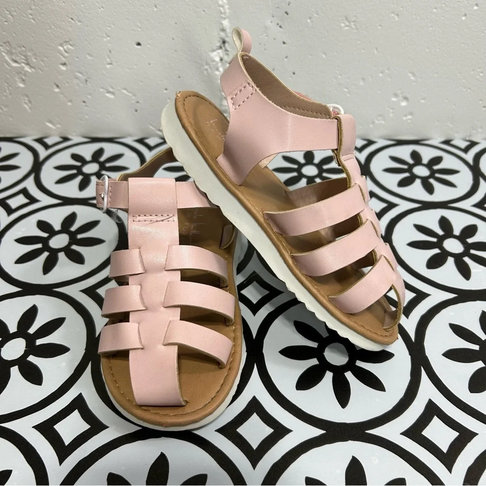Nicole Miller New York Toddler Girls Pink Sandals 10